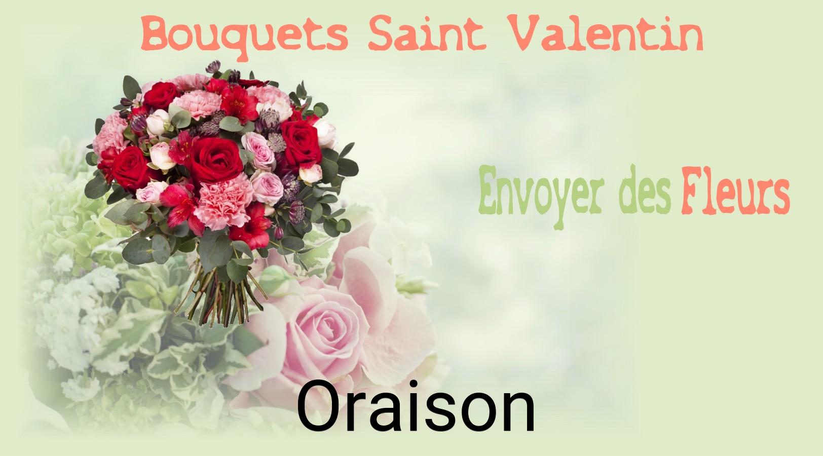 Roses de Saint-Valentin livrées à Oraison